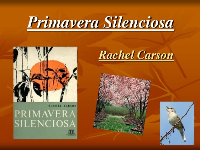 Primavera Silenciosa Rachel Carson Pdf